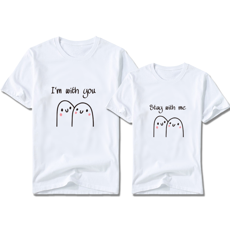 Stay With Couples Customize T-Shirt | 情侶定制T恤
