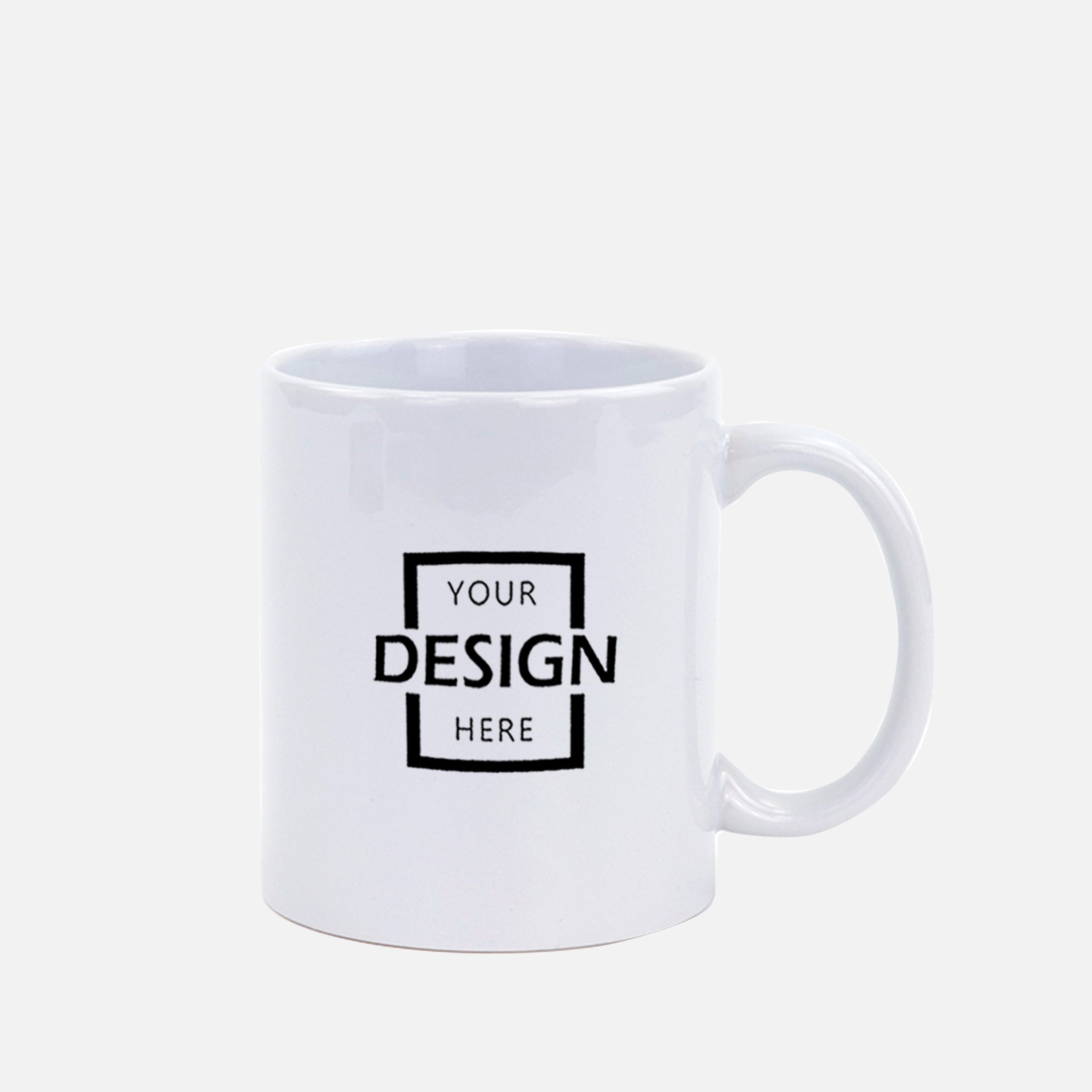white layer Cup Ceramic mug∣HK訂製空白馬克杯BG26-88