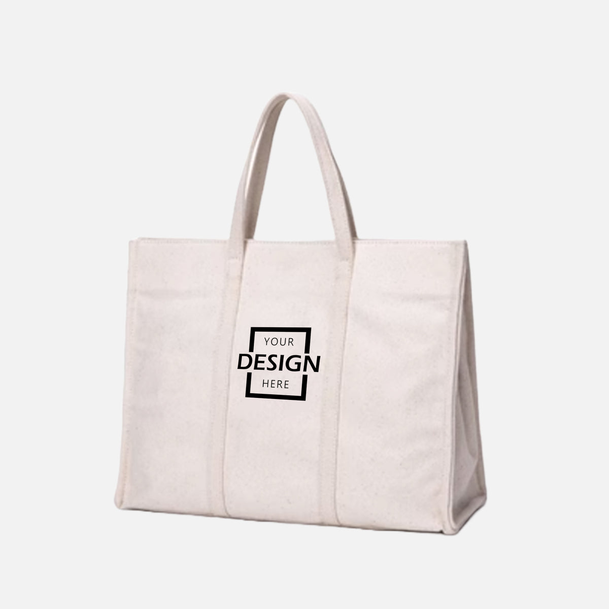 Cotton Canvas Bag Carry bag | 簡約休閒大容量帆布手提包定制