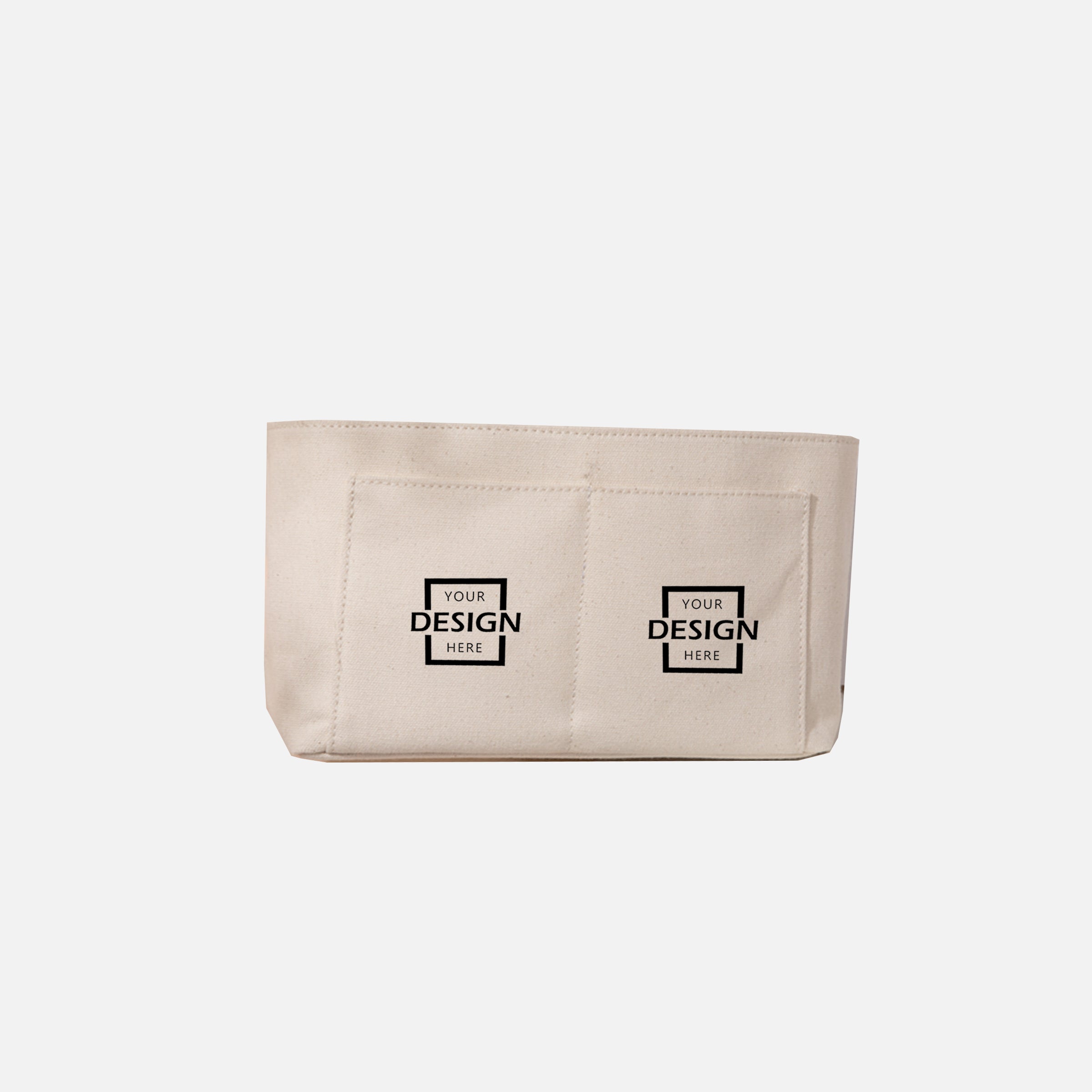 Cotton Canvas Bag Storage Pouch | 大容量托特內膽化妝收納袋定制BG34-20