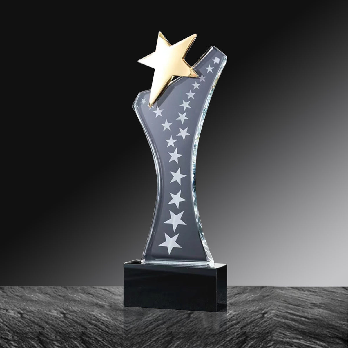 Interstellar Crystal Trophy |  星星商務獎盃紀念品星際水晶獎杯定制
