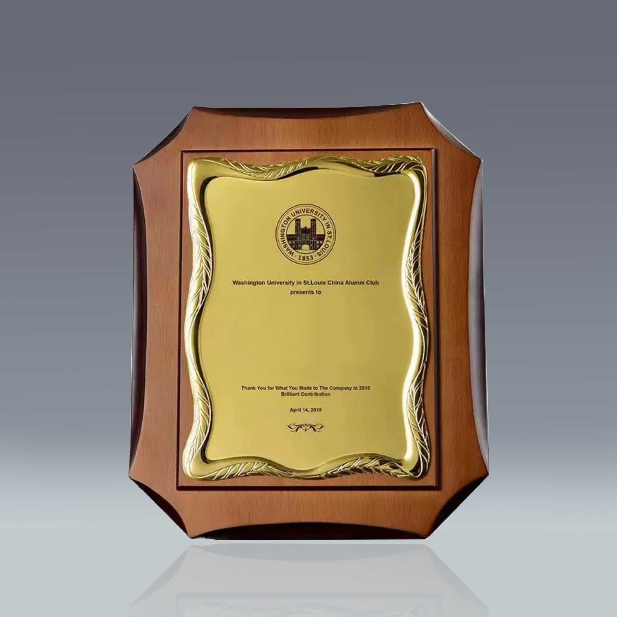Retro Aluminum Wooden Trophy Medals| 復古紀念品獲獎證書商業獎牌定製BG32-16