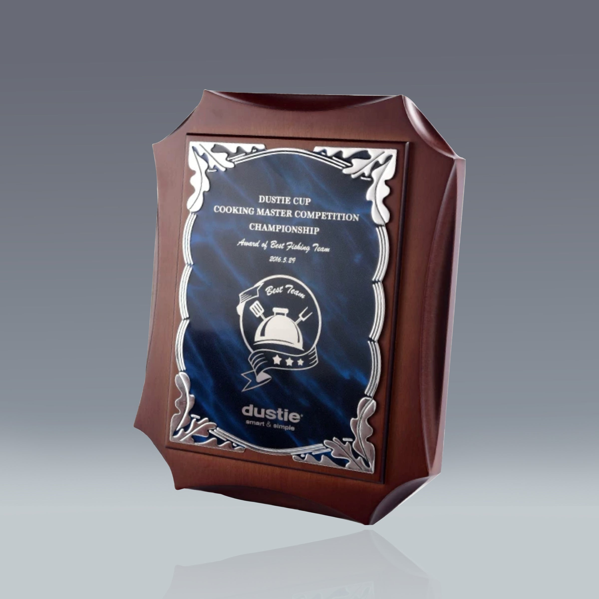 Retro Aluminum Wooden Trophy Medals | ESG Trophy 復古創意獲獎證書商業獎牌定製BG32-17