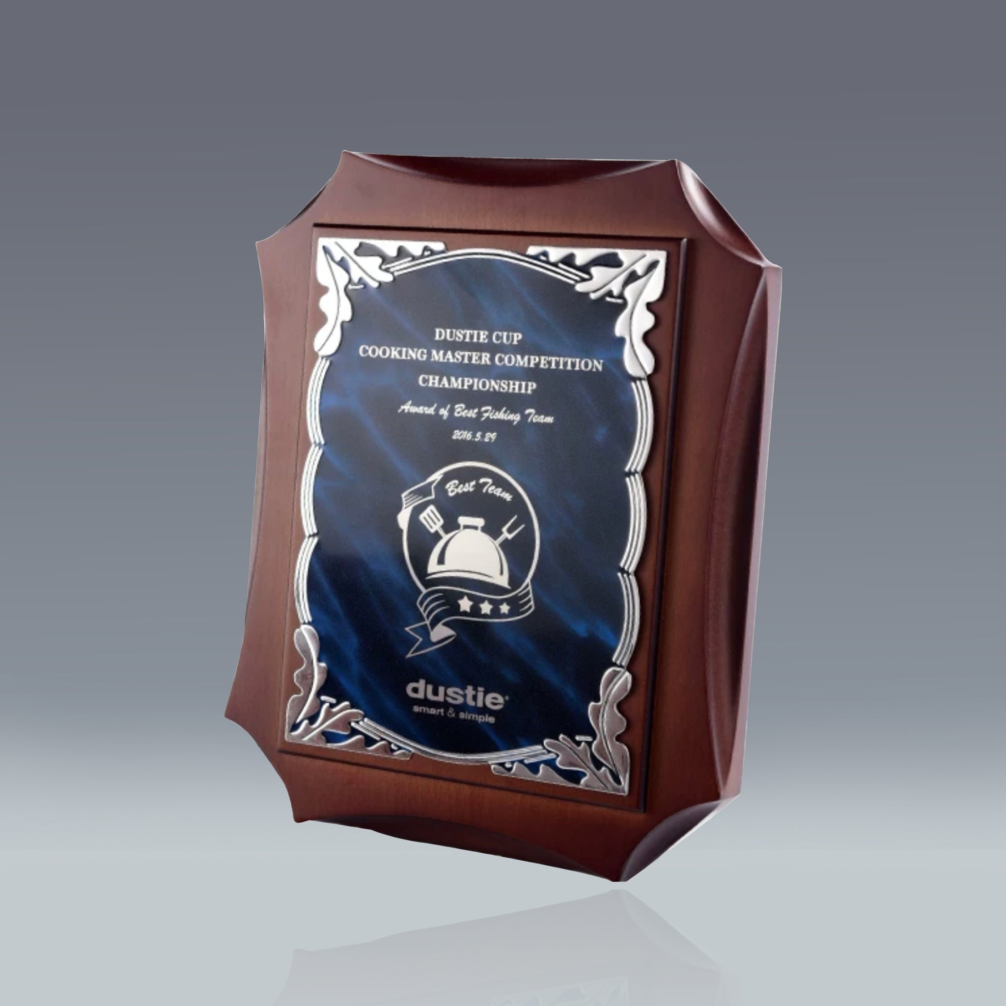 Retro Aluminum Wooden Trophy Medals | ESG Trophy 復古創意獲獎證書商業獎牌定製BG32-17