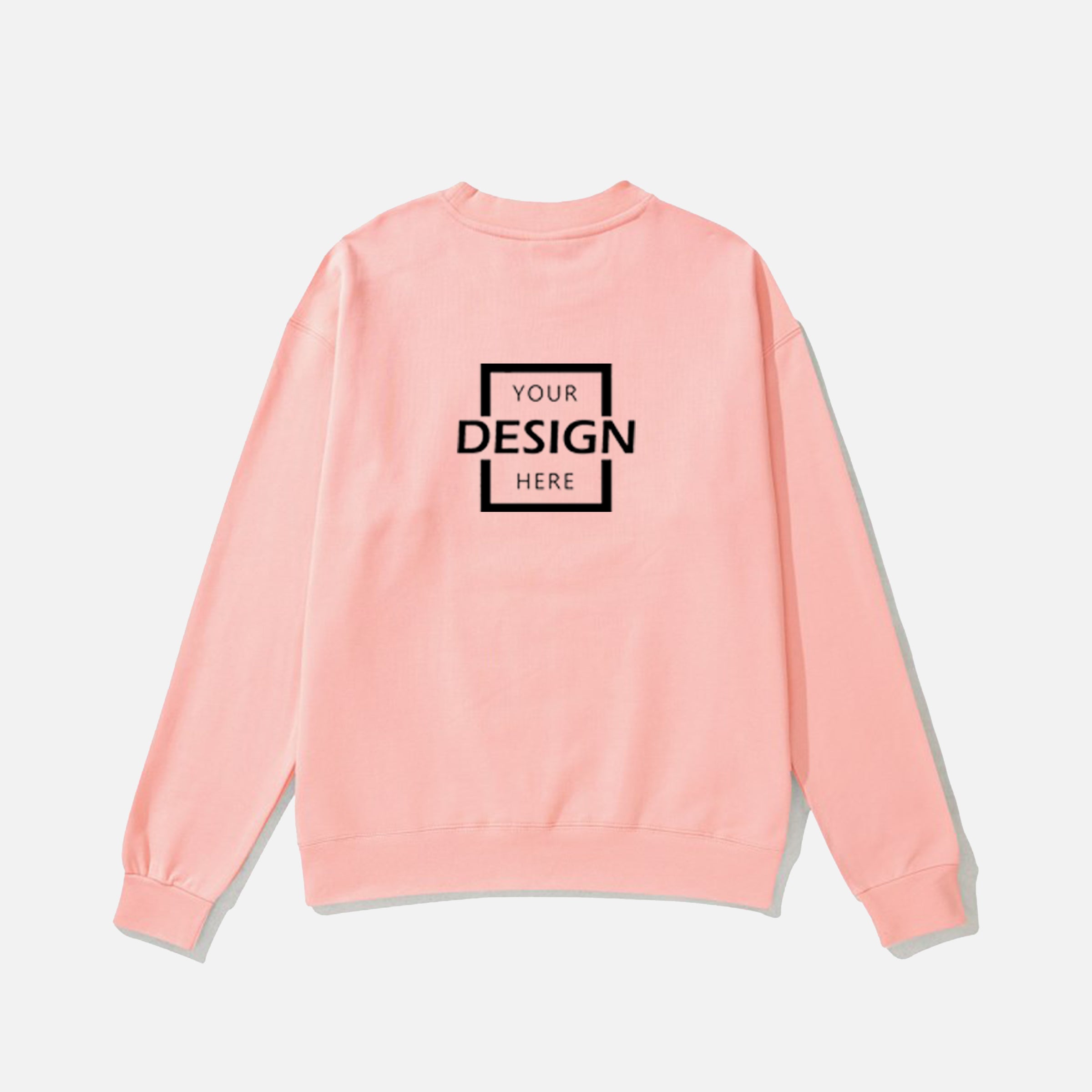 Pure Cotton Hoodie&Sweater Oversize Sweater  | HK 寬鬆簡約圓領衛衣定制