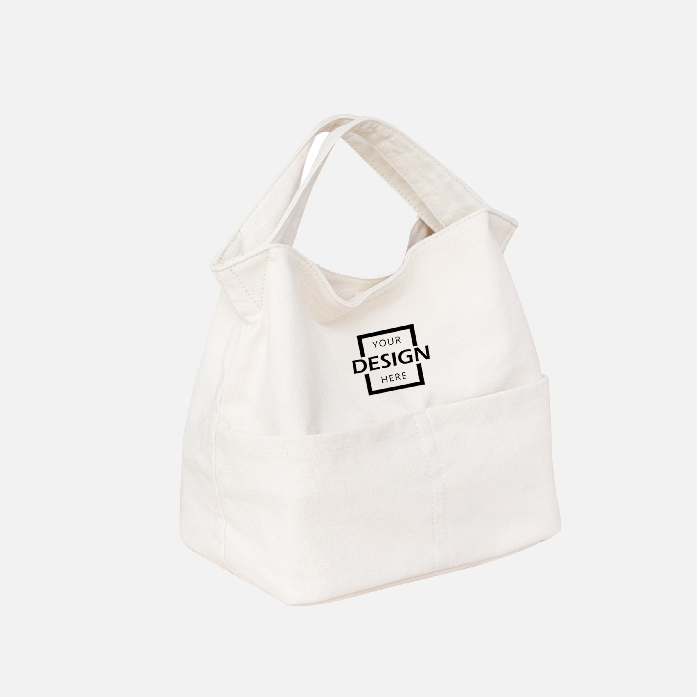 Tote Insulated Bag Canvas Large Lunch Bag∣便當午餐包訂製BG34-62