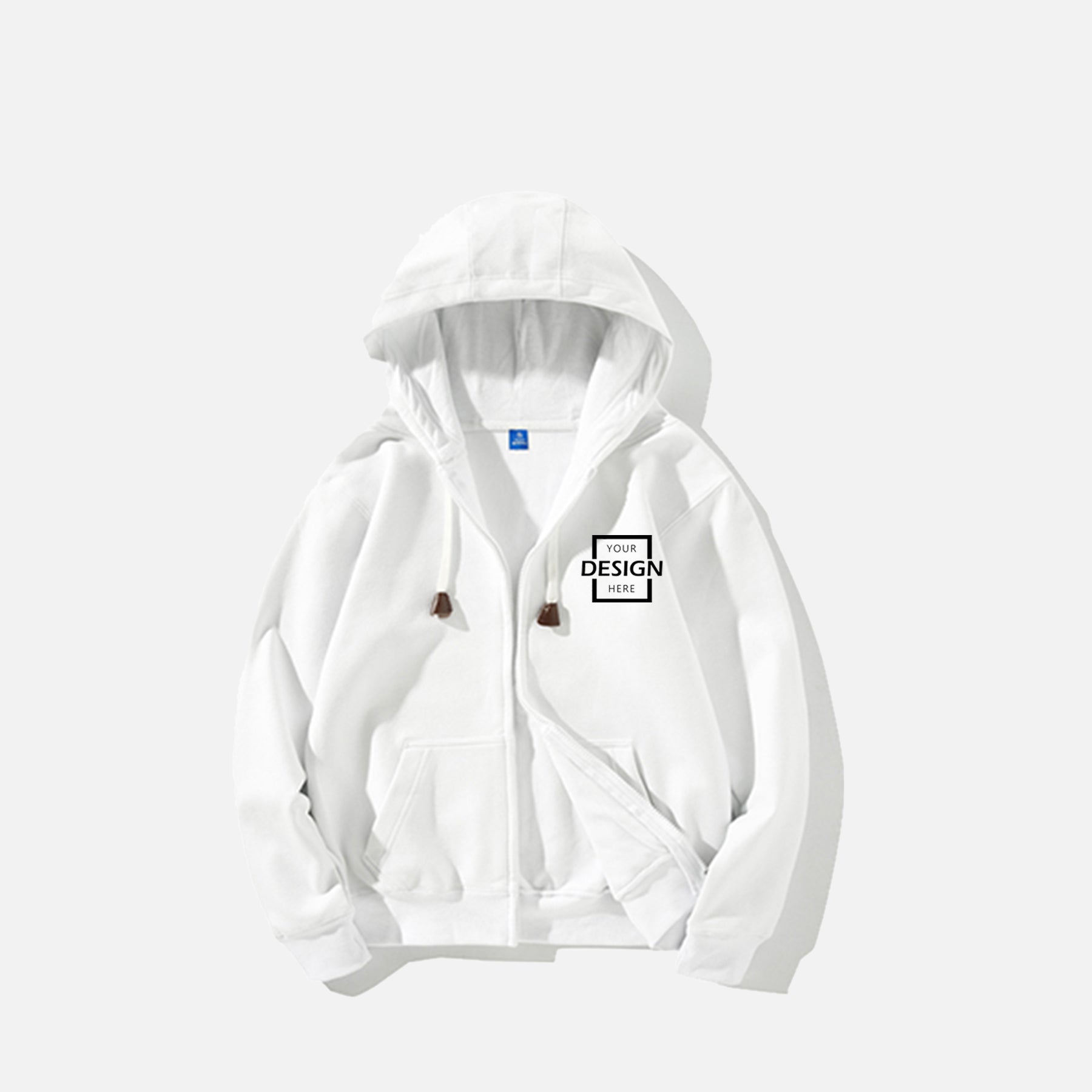 430g Hoodie&Sweater Zipper Hoodie  | HK 簡約休閒拉鏈衛衣外套定制