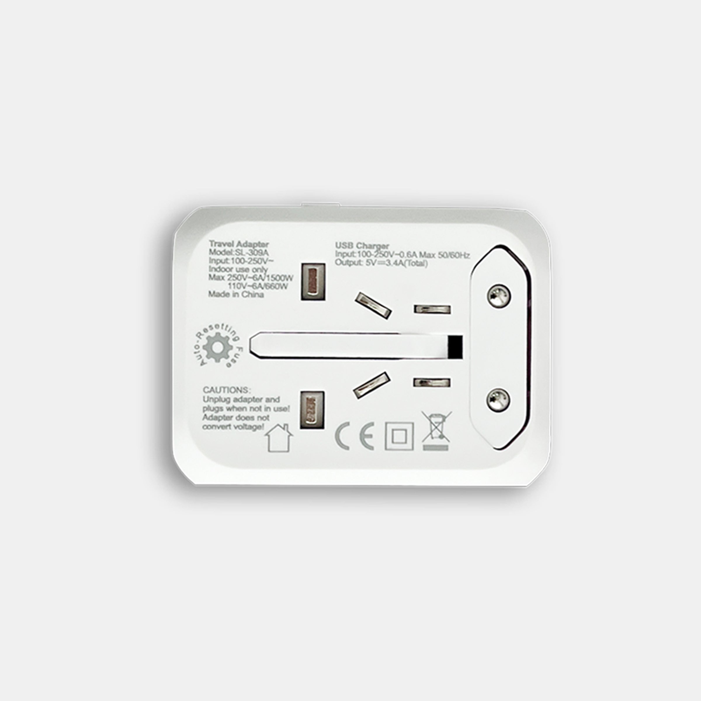 Skyscanner Multi-country universal adapter plug