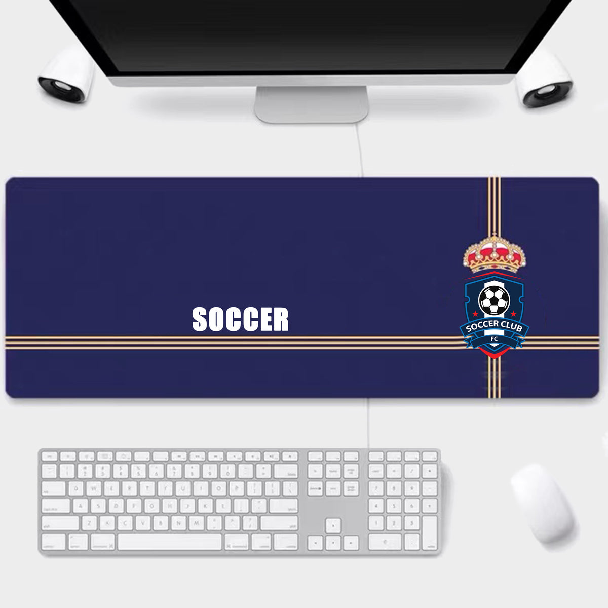 【Sport Club系列】滑鼠墊訂製 客製化滑鼠墊 球隊圖案訂製 訂製球隊logo
