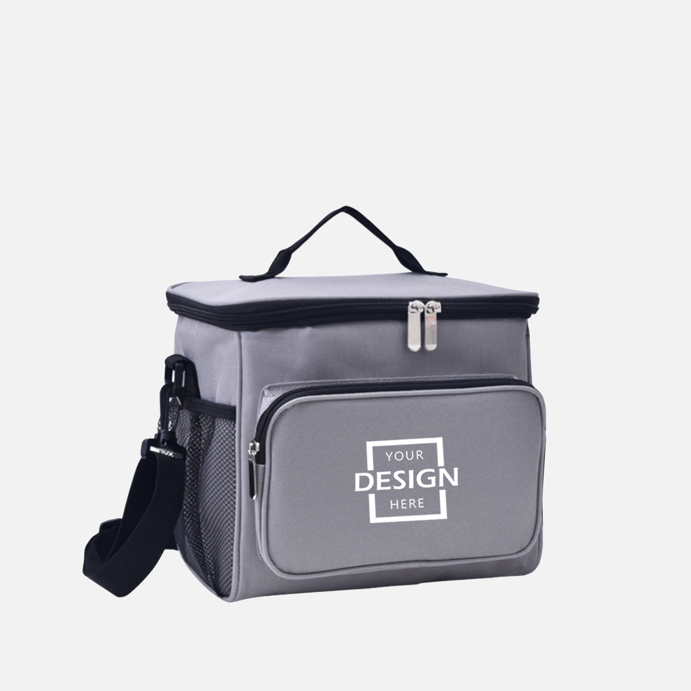 One Shoulder Portable Picnic Oxford Lunch Bag∣訂製簡約手提午餐包