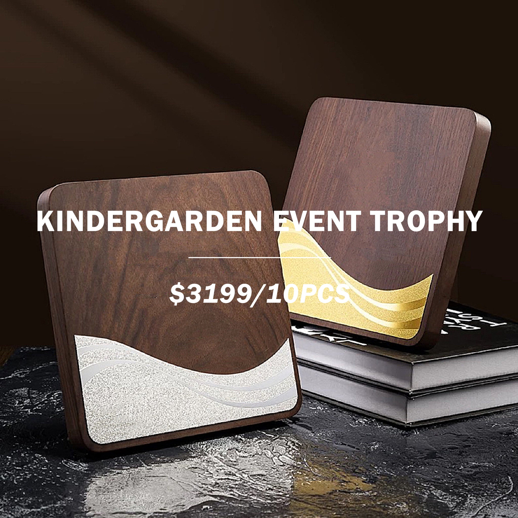 【KINDERGARDEN EVENT GIFTS】Wooden medals & medals printing logo x 10 pcs | 木質獎狀10件套定製 榮譽證書獎牌訂製