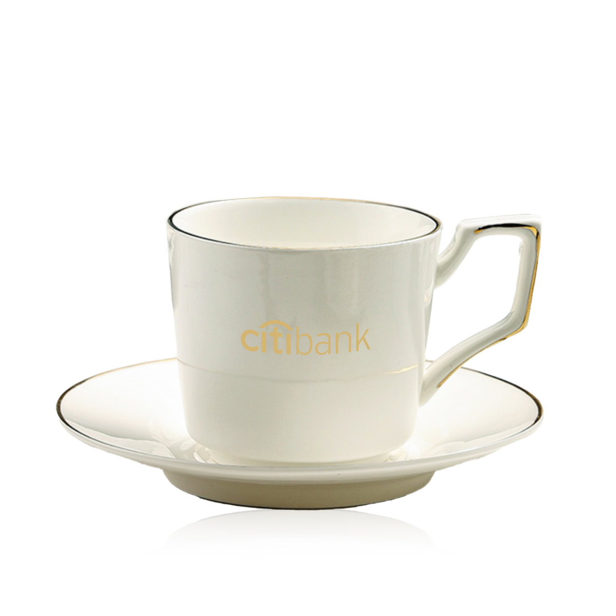 【新品系列】高檔精緻骨瓷杯碟套裝下午茶杯logo訂製