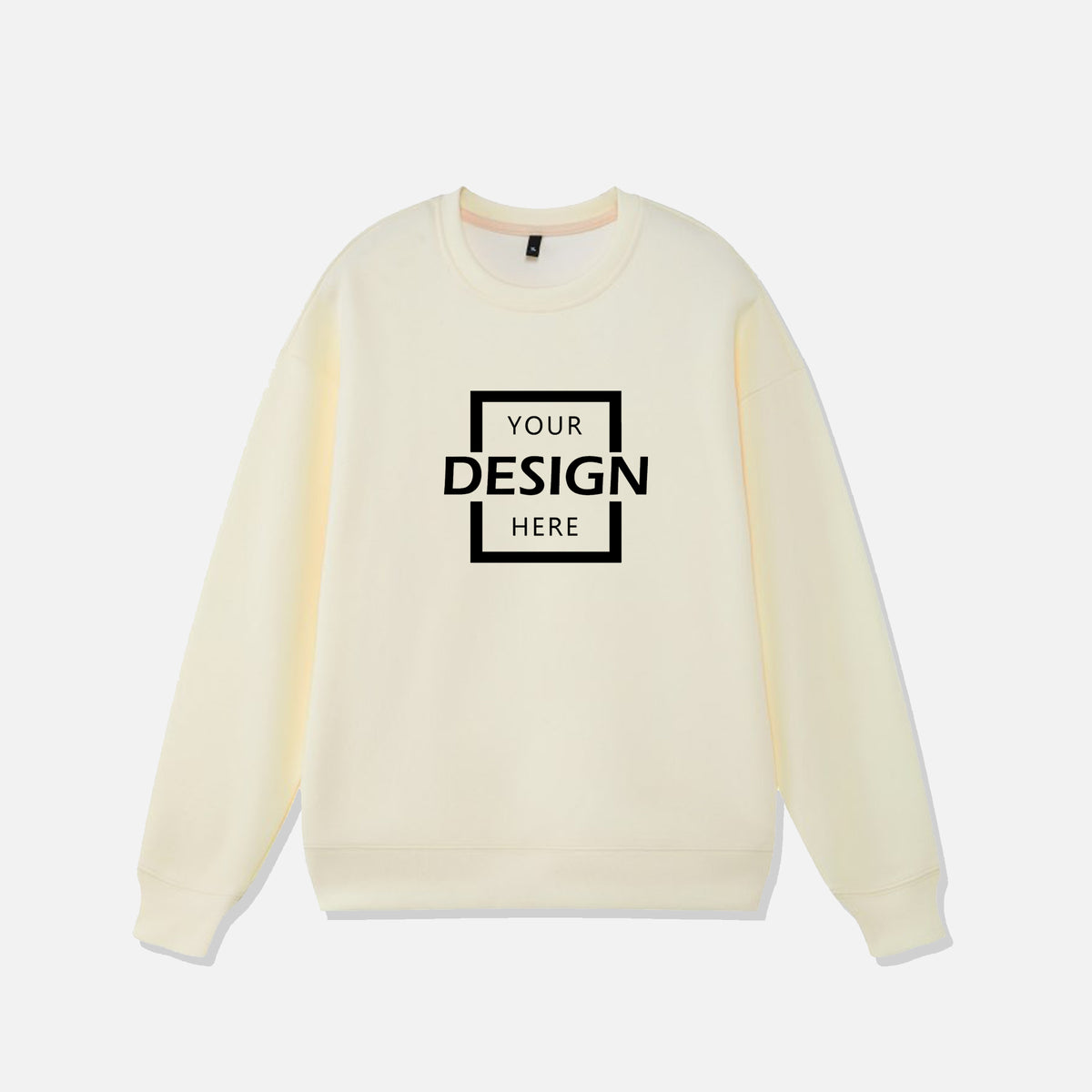 Pure Cotton Hoodie&Sweater Crewneck Sweater  | HK 純色簡約圓領衛衣定制
