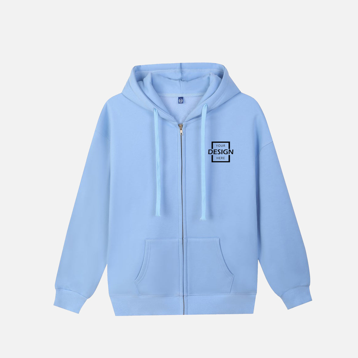 380g Hoodie&Sweater Zipper Hoodie  | HK 簡約雙層帽拉鏈衛衣定制