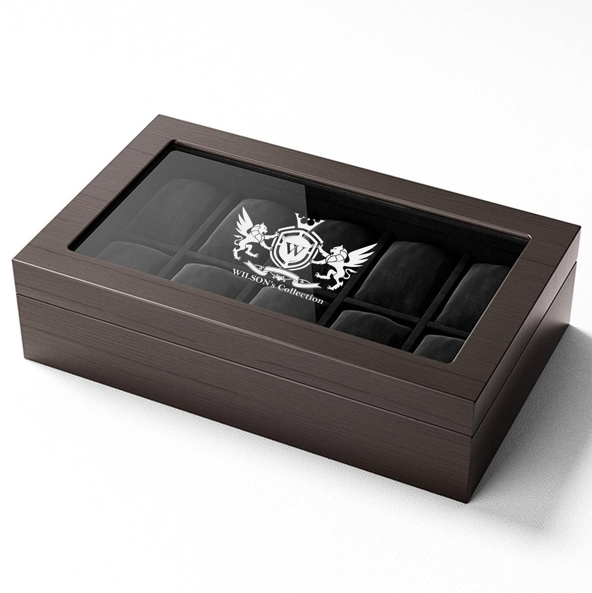 【父親節系列】實木單層高檔男士手錶盒 客製化手錶收納盒