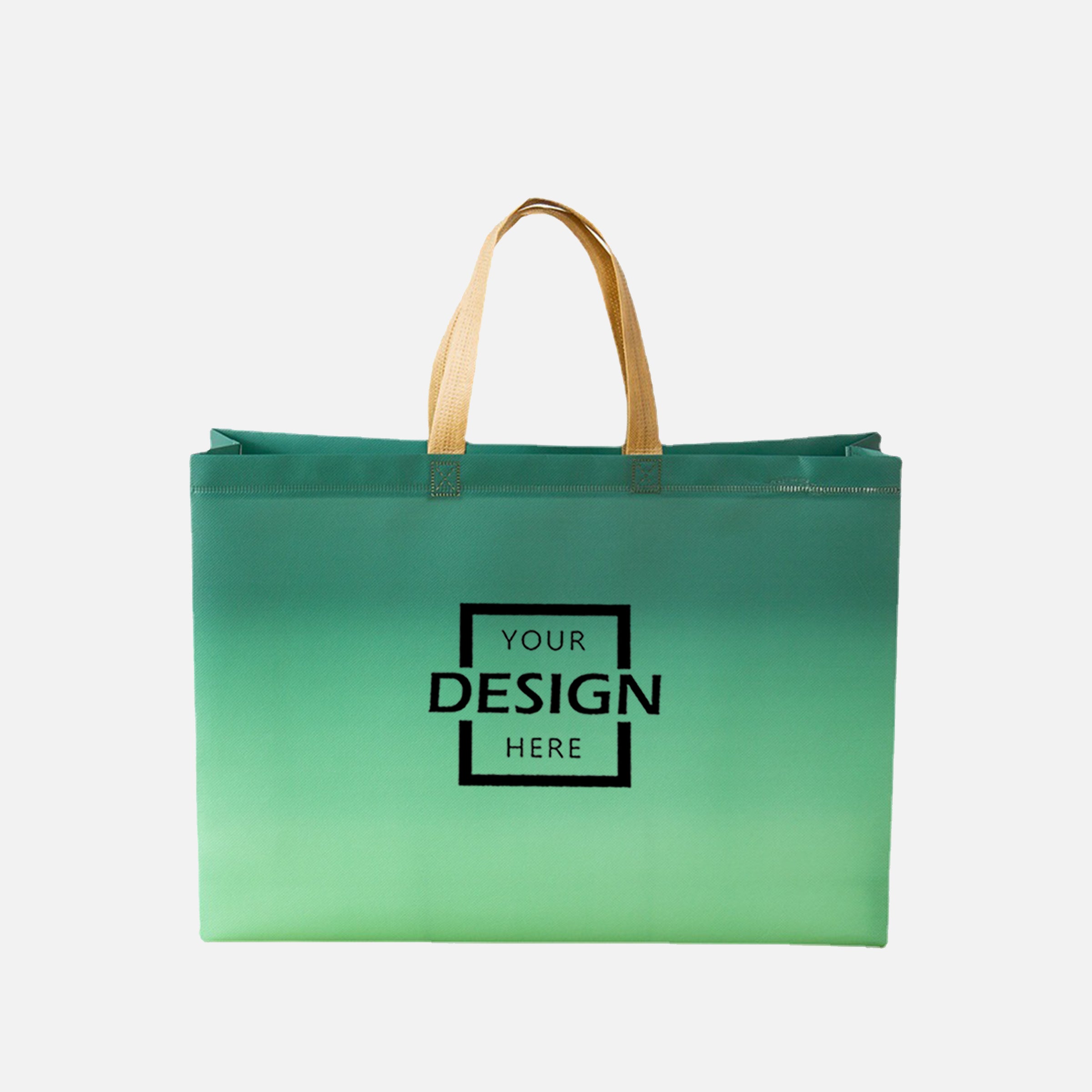 Gradient color tote bag non-woven bag | HK 包 手提包定制BG34-37