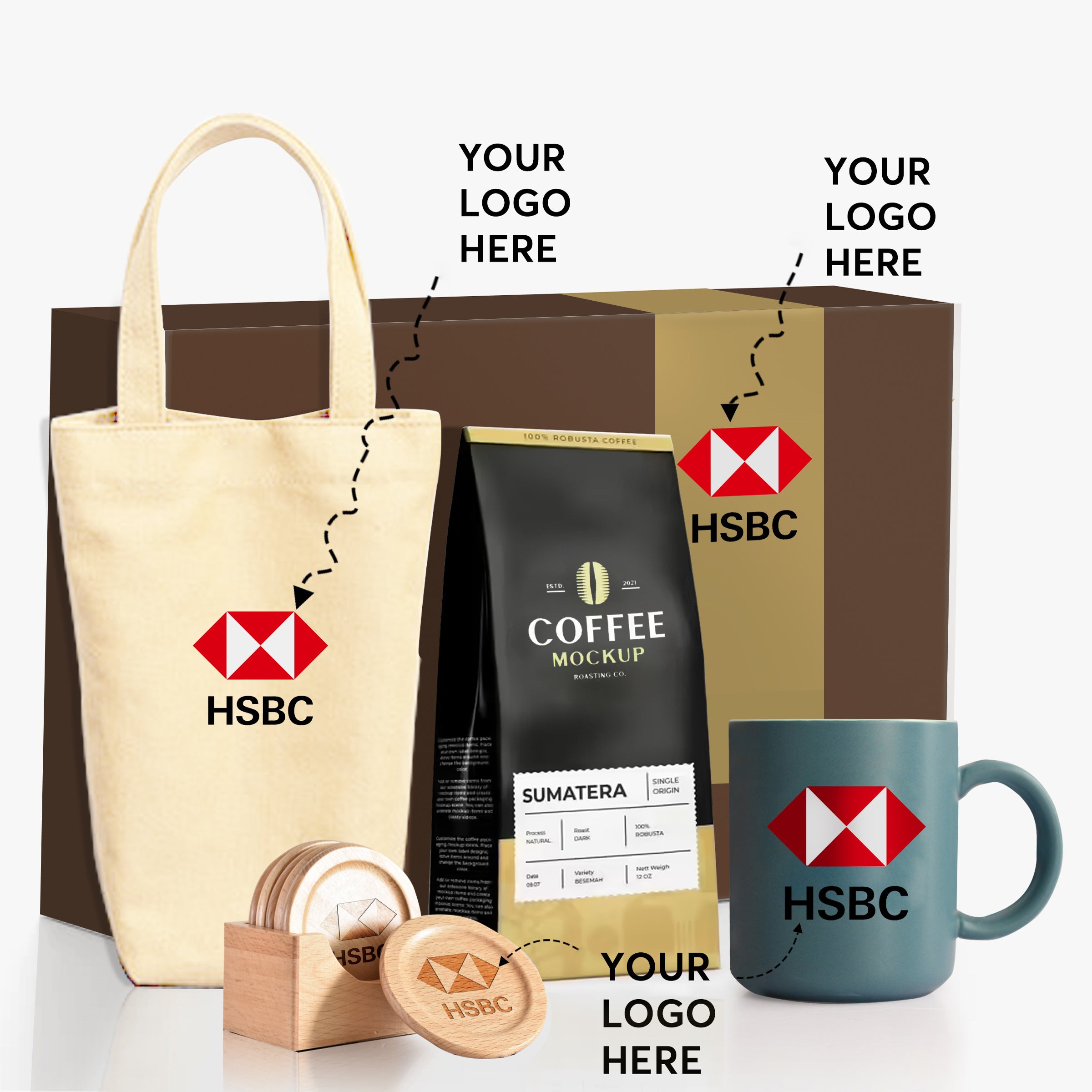 Coffee lover gift box