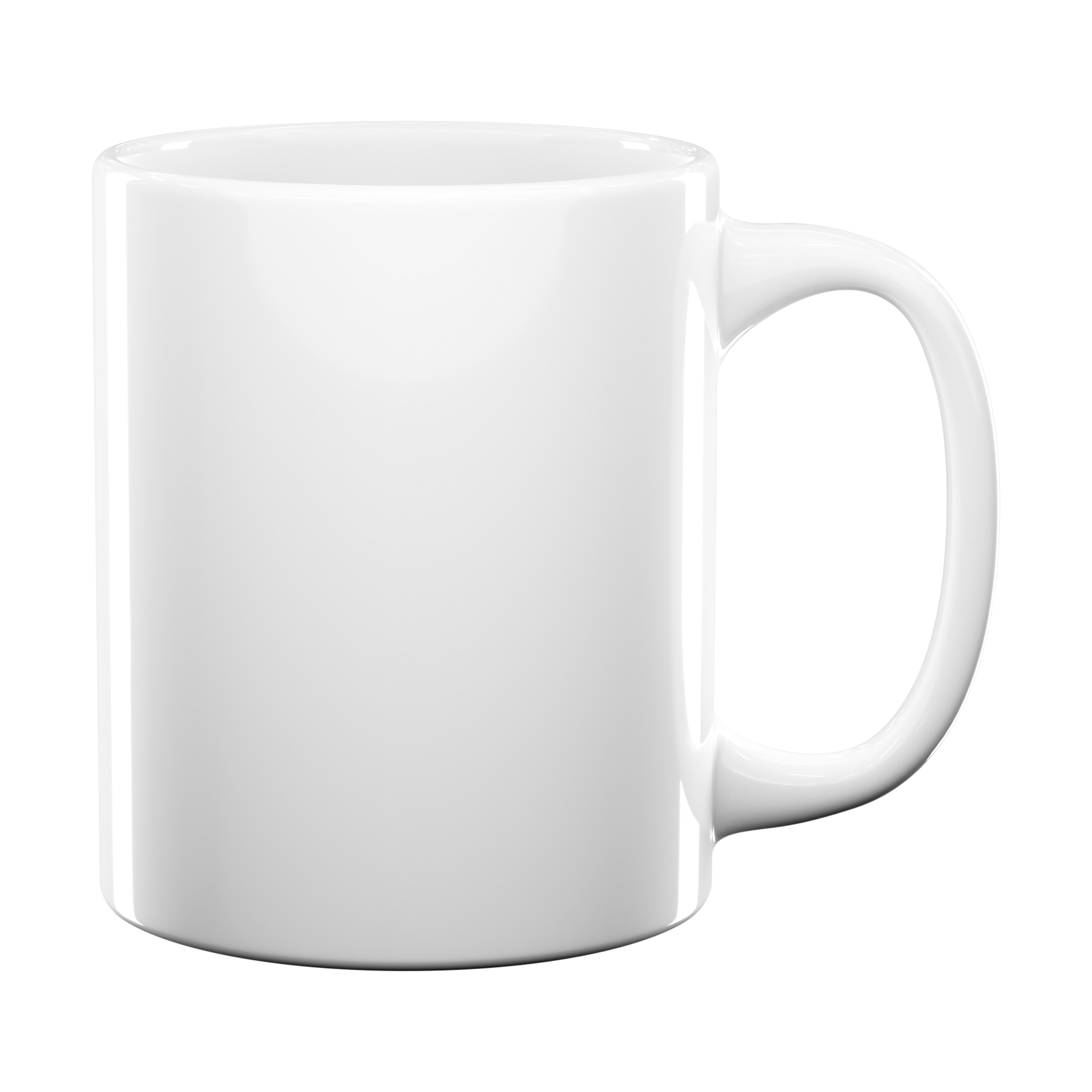 11 oz White Mug