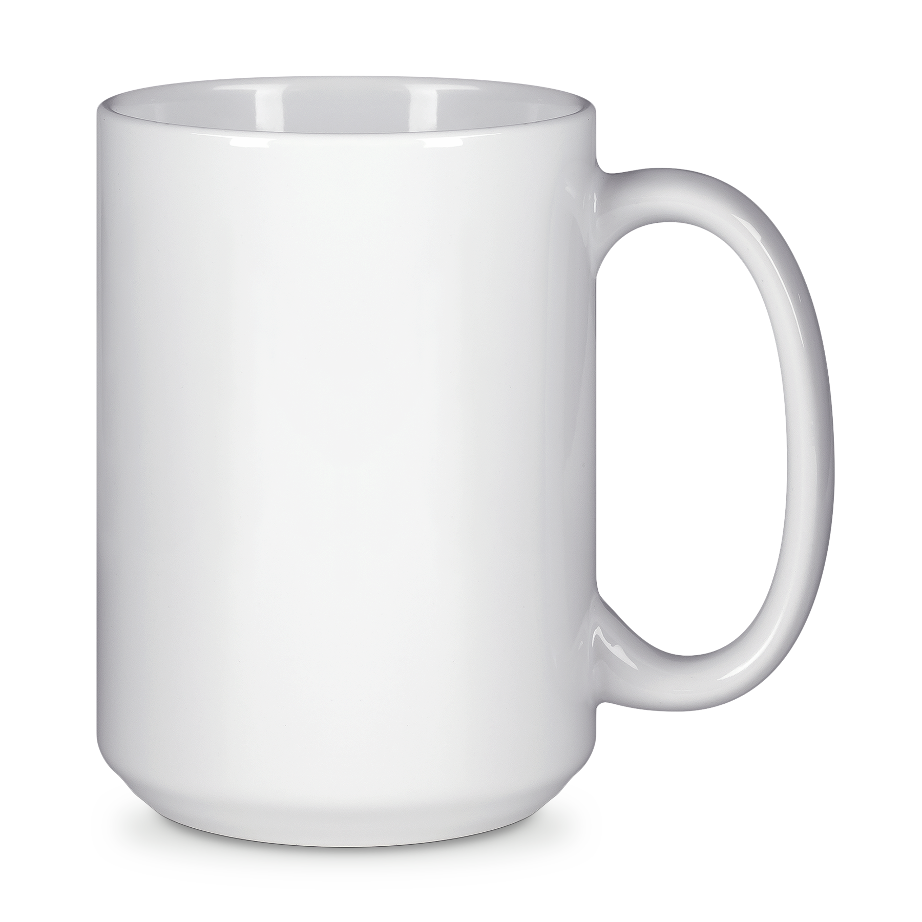 15 oz White Mug