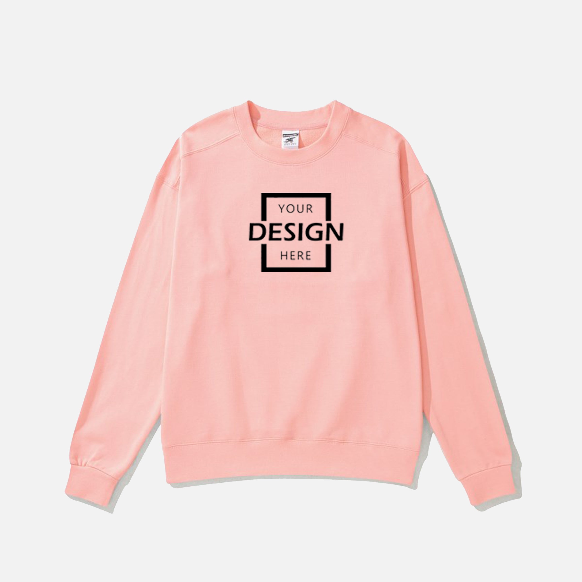 Pure Cotton Hoodie&Sweater Oversize Sweater  | HK 寬鬆簡約圓領衛衣定制