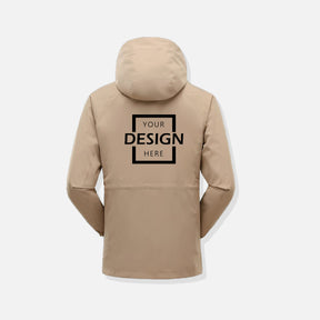 Casual Hoodie&Sweater Jacket  | HK 兩件套拉鏈連帽夾克外套定制