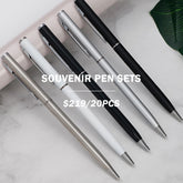 【TRAVEL GIFTS】Ballpoint & roller pen printing logo x 20 pcs | 圓珠筆20件套訂製 簽字筆訂製