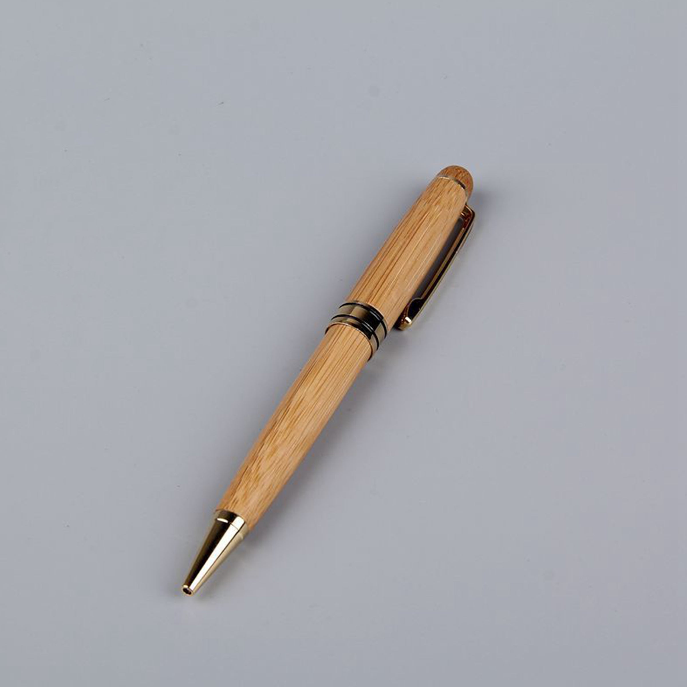 Bamboo Pen Wooden Box Set | 竹筆中性筆鋼筆書寫簽字筆創意木盒可刻字禮品BG17-9