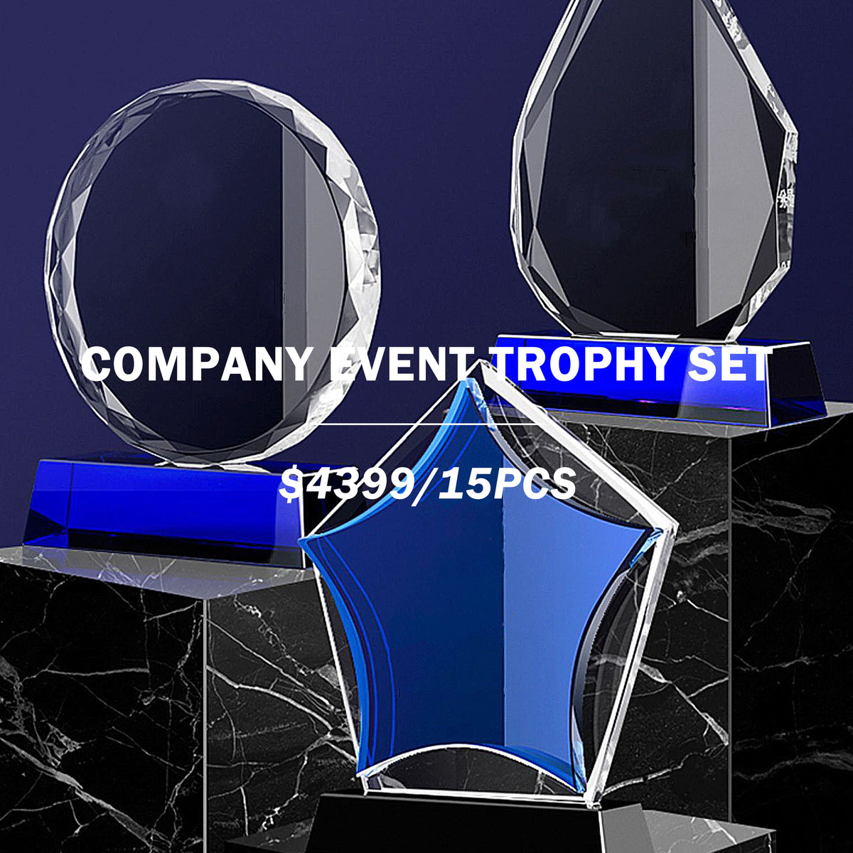 【COMPANY GIFTS】Honor medal & crystal medal printing logo x 15 pcs | 榮譽獎杯15件套訂製 獎杯訂製