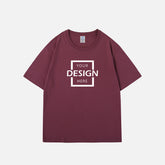 180g dropped shoulder loose cotton Fashion Oversize T-Shirt | HK Fashion 訂製T恤