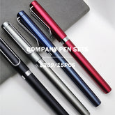 【COMPANY GIFTS】Fountain pen & ballpoint pen printing logo x 15 pcs | 水筆15件裝訂製 簽字筆訂製