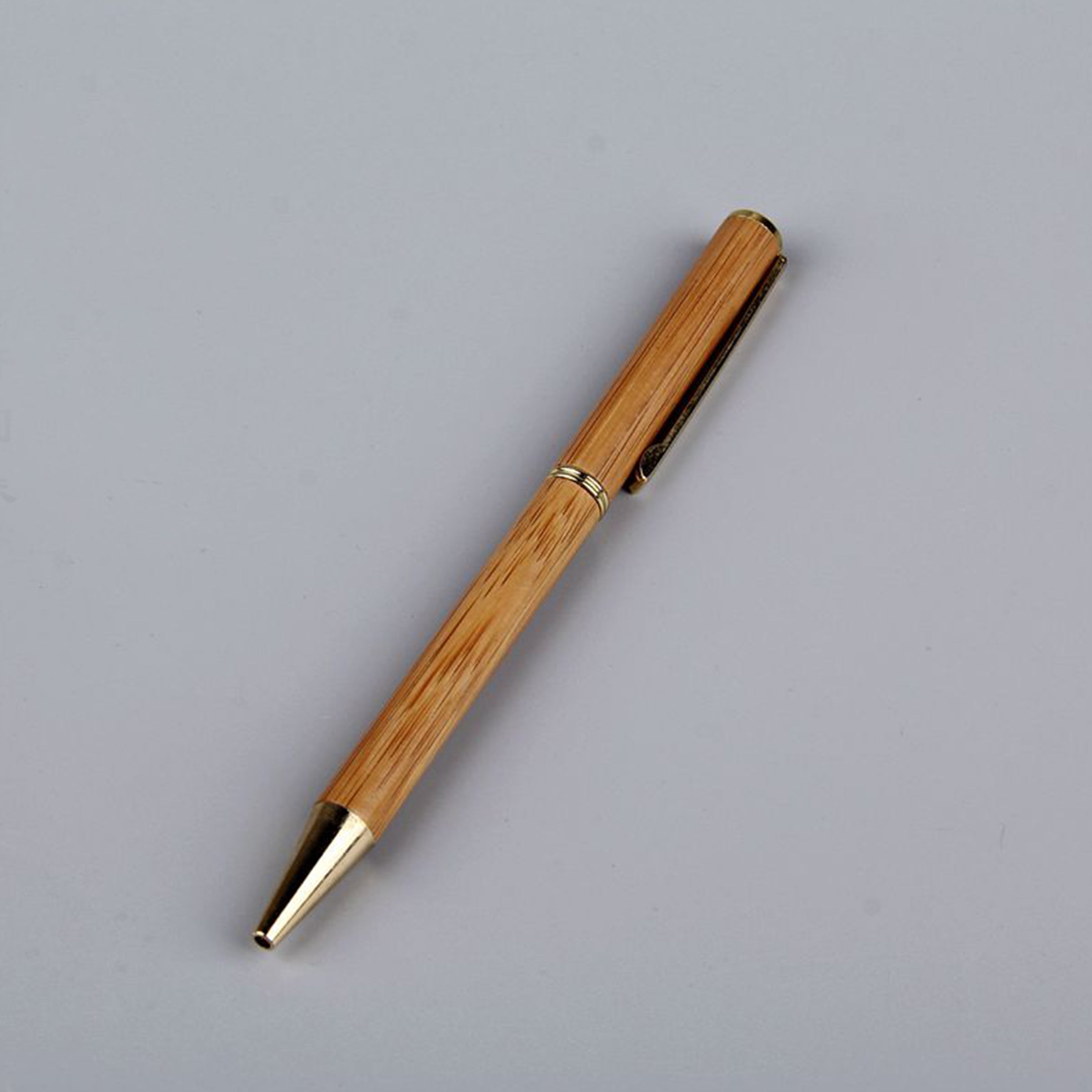 Bamboo Pen Wooden Box Set | 竹筆中性筆鋼筆書寫簽字筆創意木盒可刻字禮品BG17-9