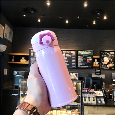 【水樽杯子】簡約純色保溫杯不銹鋼水杯創意大容量水樽BG26-4