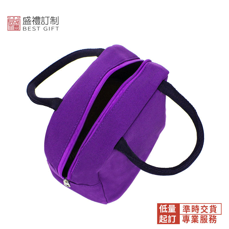 帆布手提便當包
