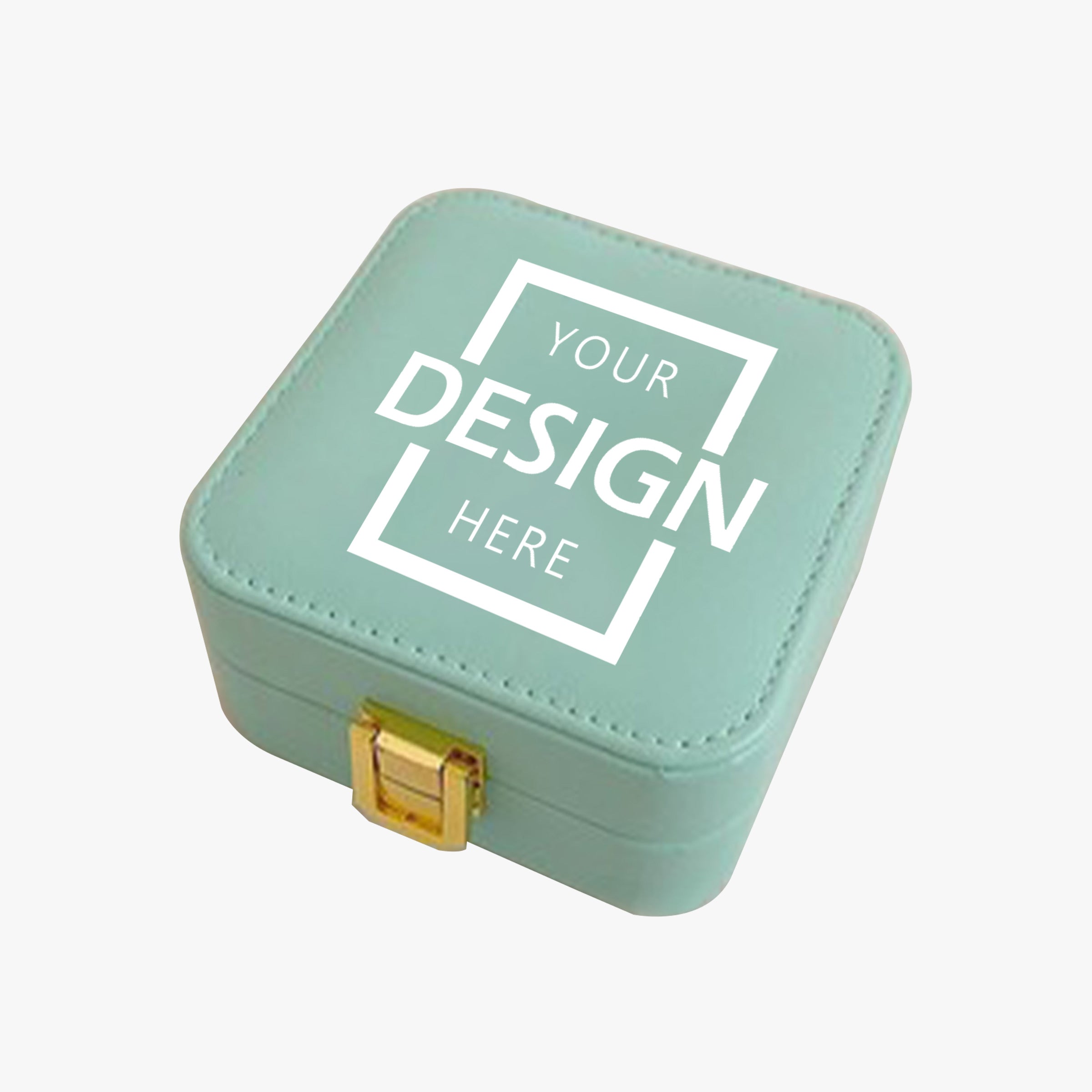 Solid Color Homeware Jewelry Box |大容量收納盒便攜精緻女士有鏡款首飾盒定制BG23-3