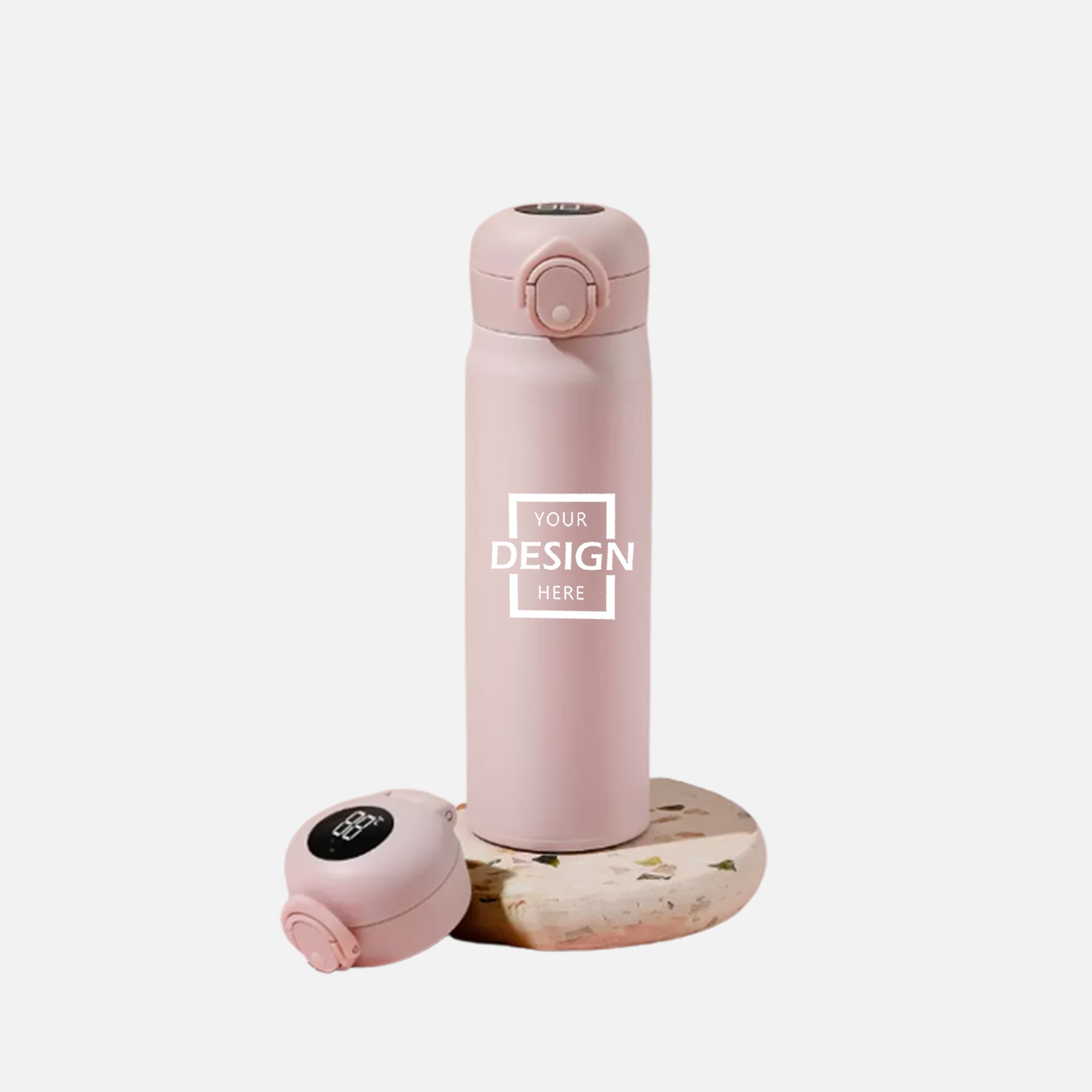 Portable Mug&Water Bottle Themal Cup | 簡約彈跳蓋智能顯溫保溫杯定制BG26-42