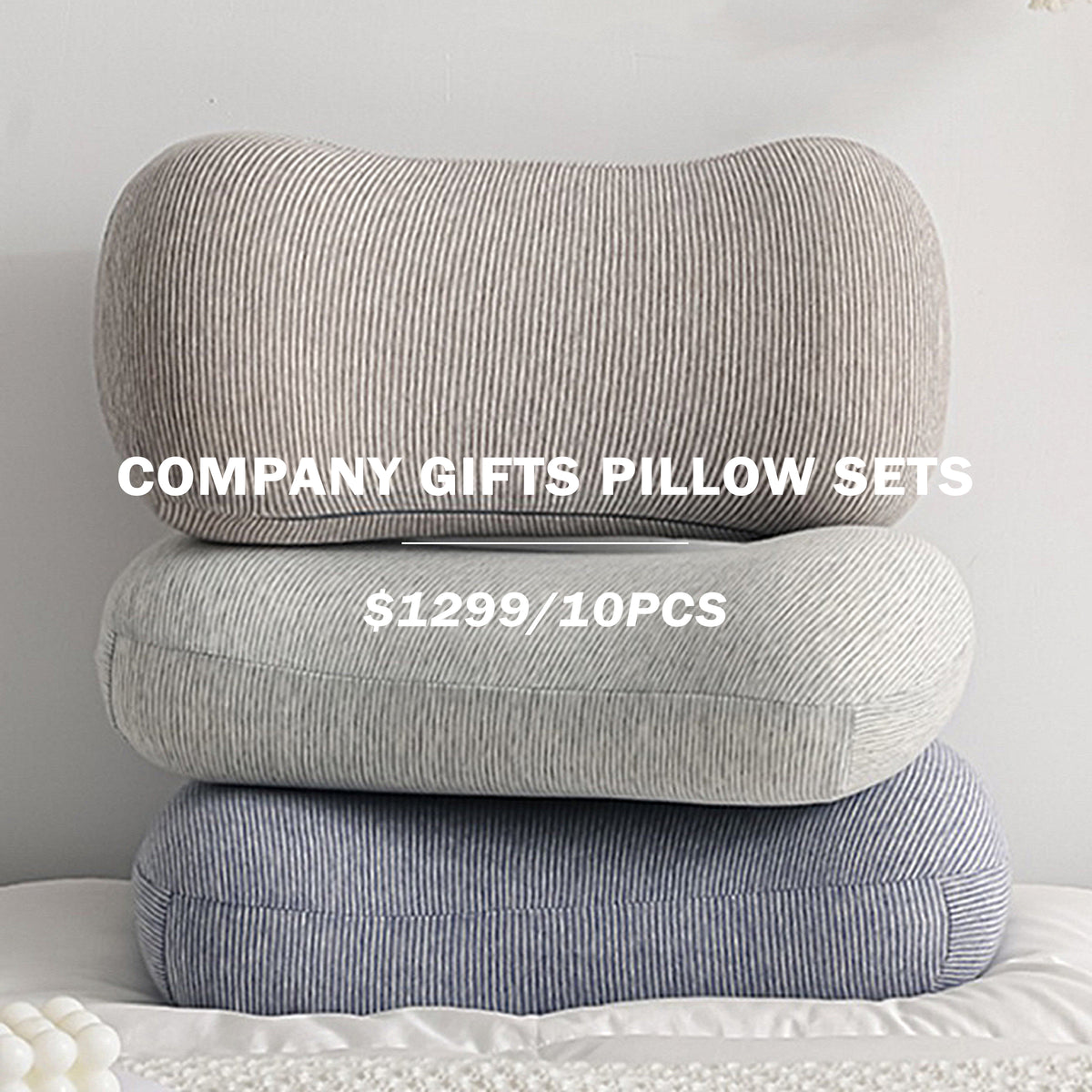 【Company Gifts】 Lumbar Support Pillow & Nap Pillow Customization Lumbar Support Pillow & Nap Pillow Printing Logo X 10 PCS