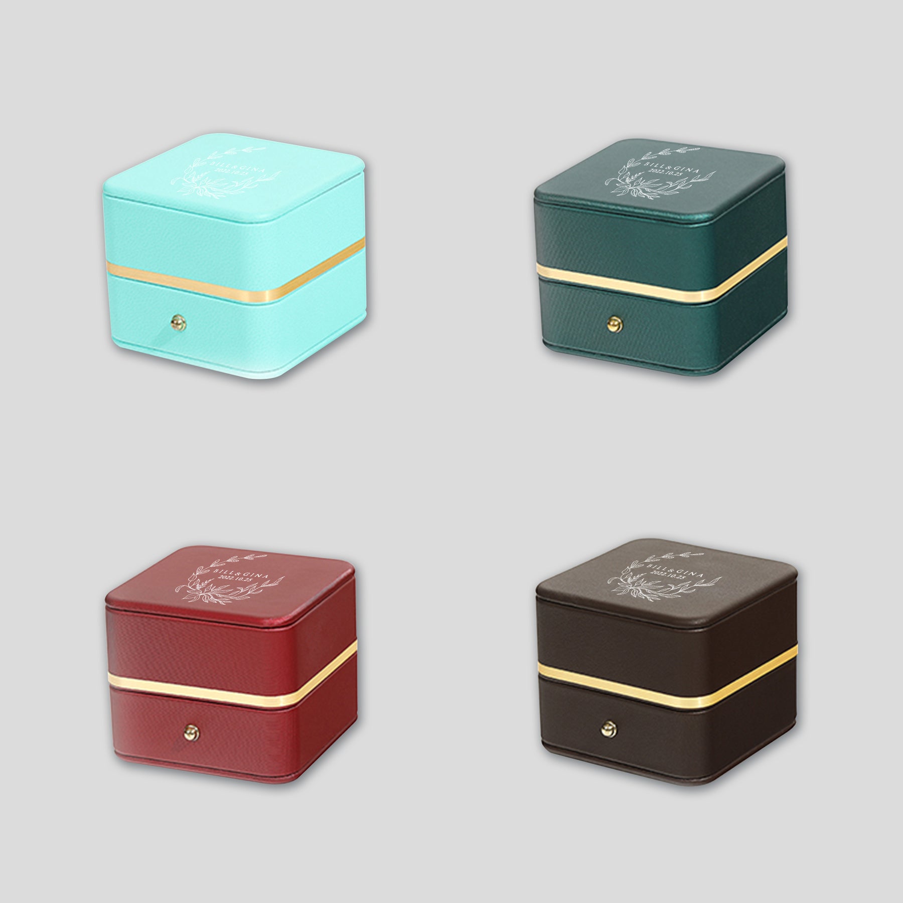 【家居系列】輕奢歐式客製logo首飾盒 送禮珠寶包裝盒
