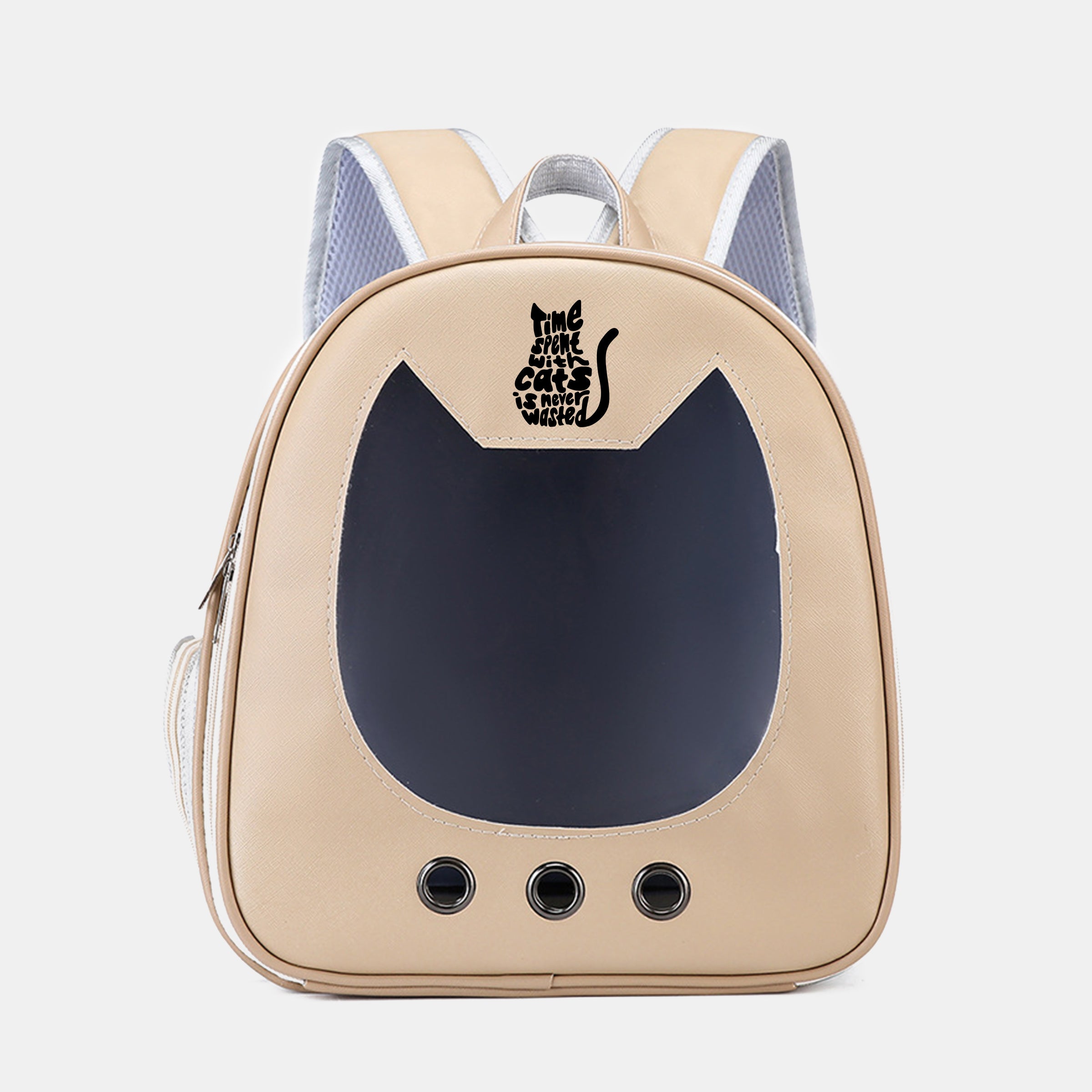 【Pet Shop系列】雙肩貓包透明大空間舒適透氣外出便攜寵物包