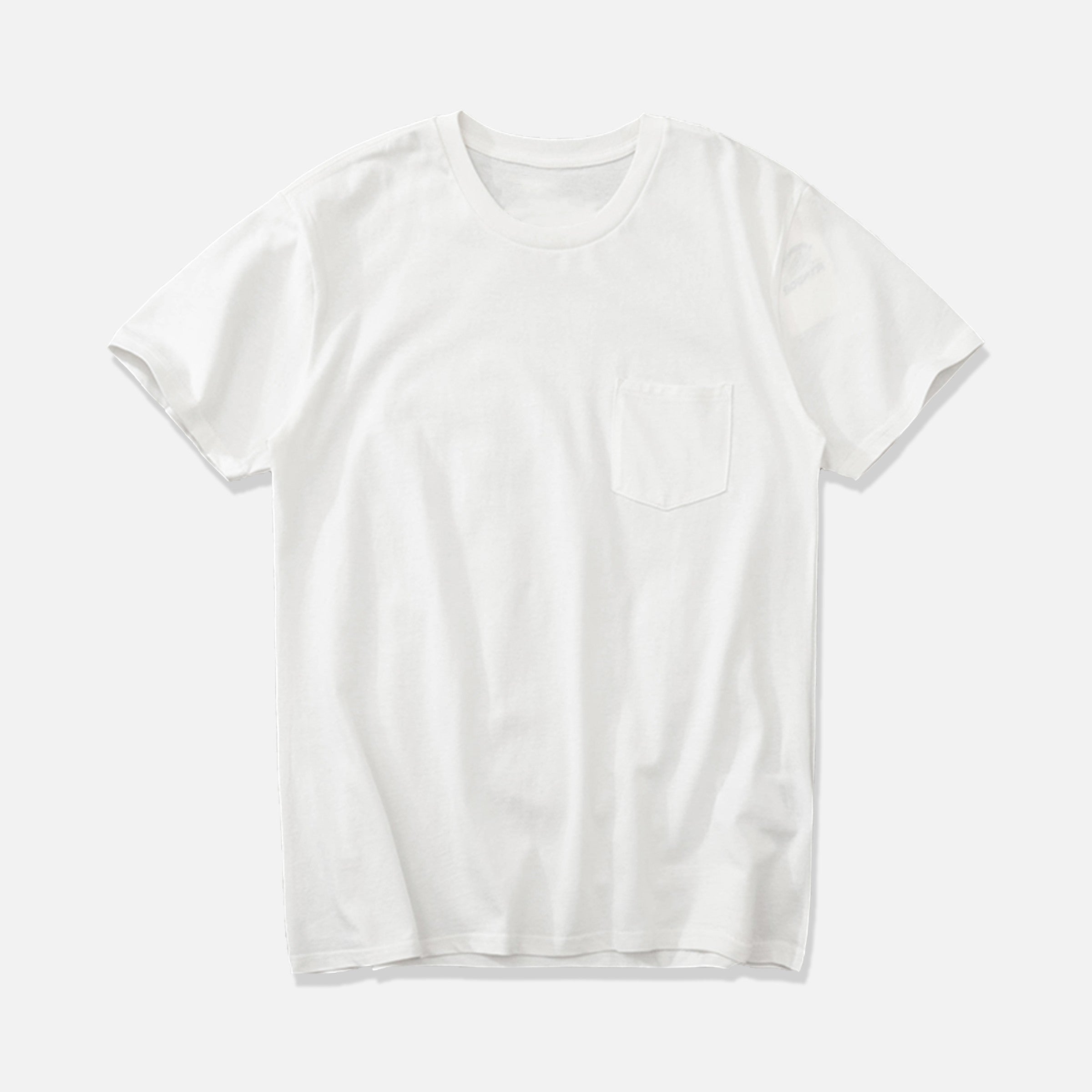 Solid Color Organic Cotton T-shirt | 純色無印染有機棉短袖打底T恤BG17-28