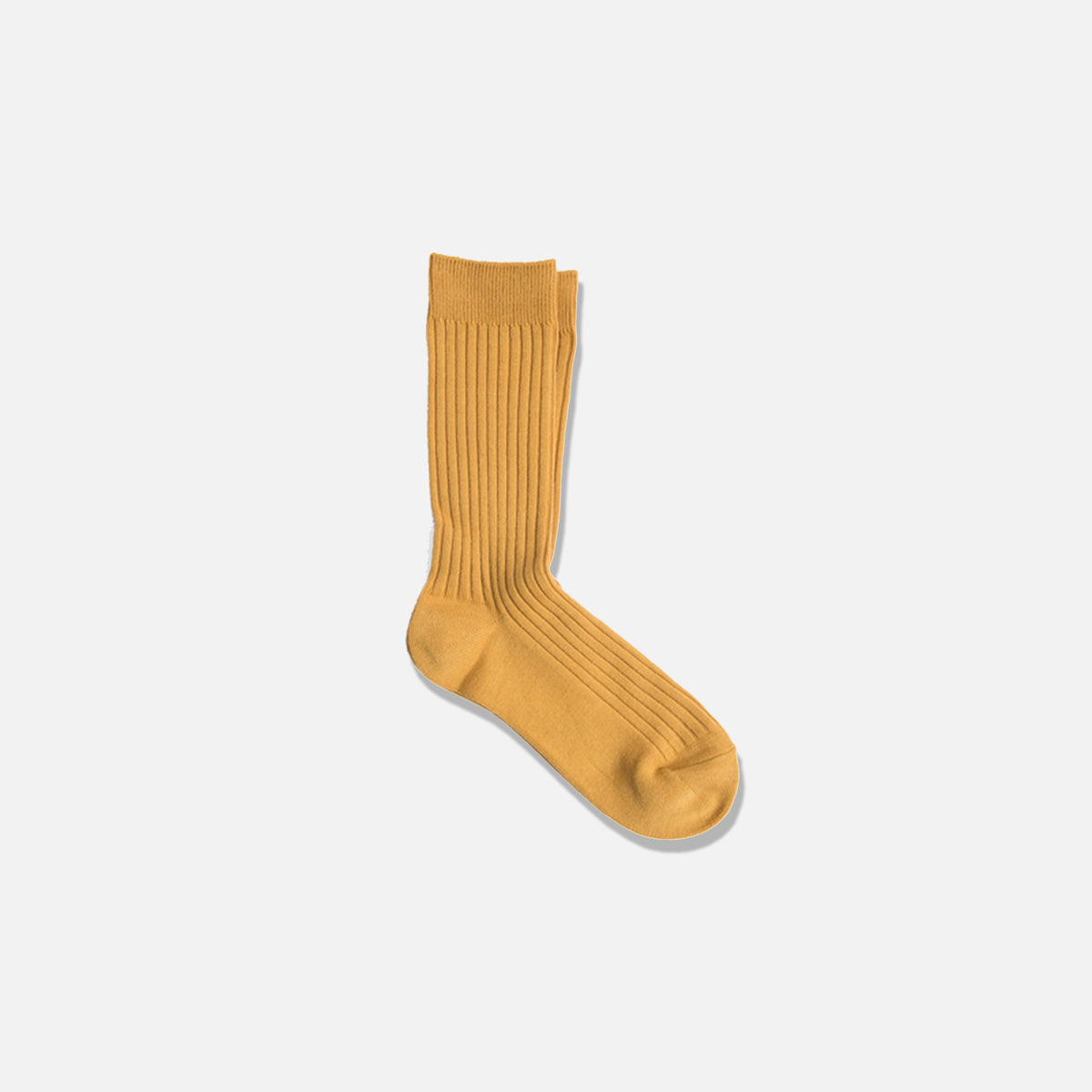 Solid Color Organic Cotton Socks | 有機棉雙針運動襪