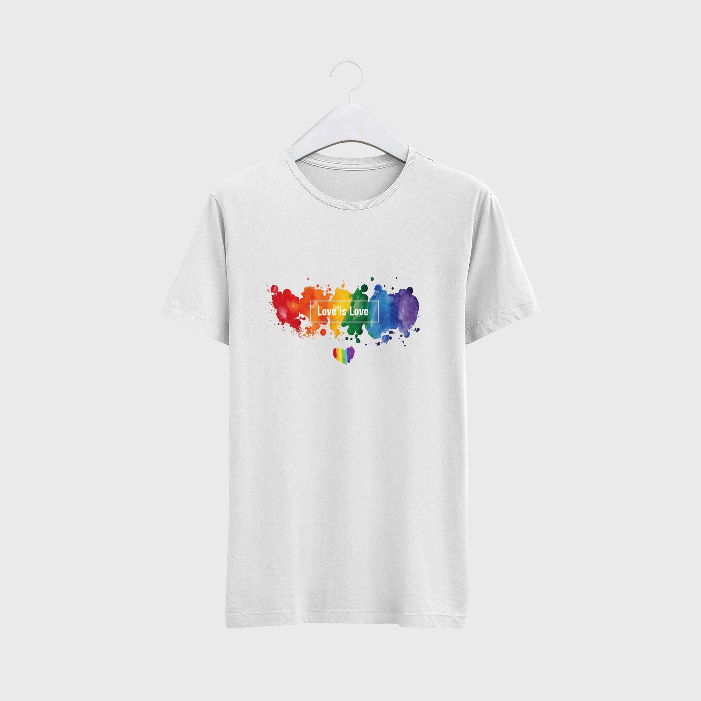 Rainbow Love 純棉180克T恤｜Rainbow Love 180G Cotton Tee | 可訂製加名