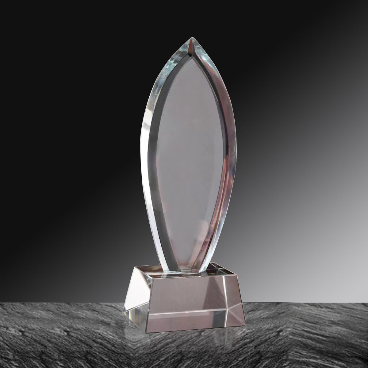 Oval Crystal Trophy | 創意橢圓形水晶獎盃定制