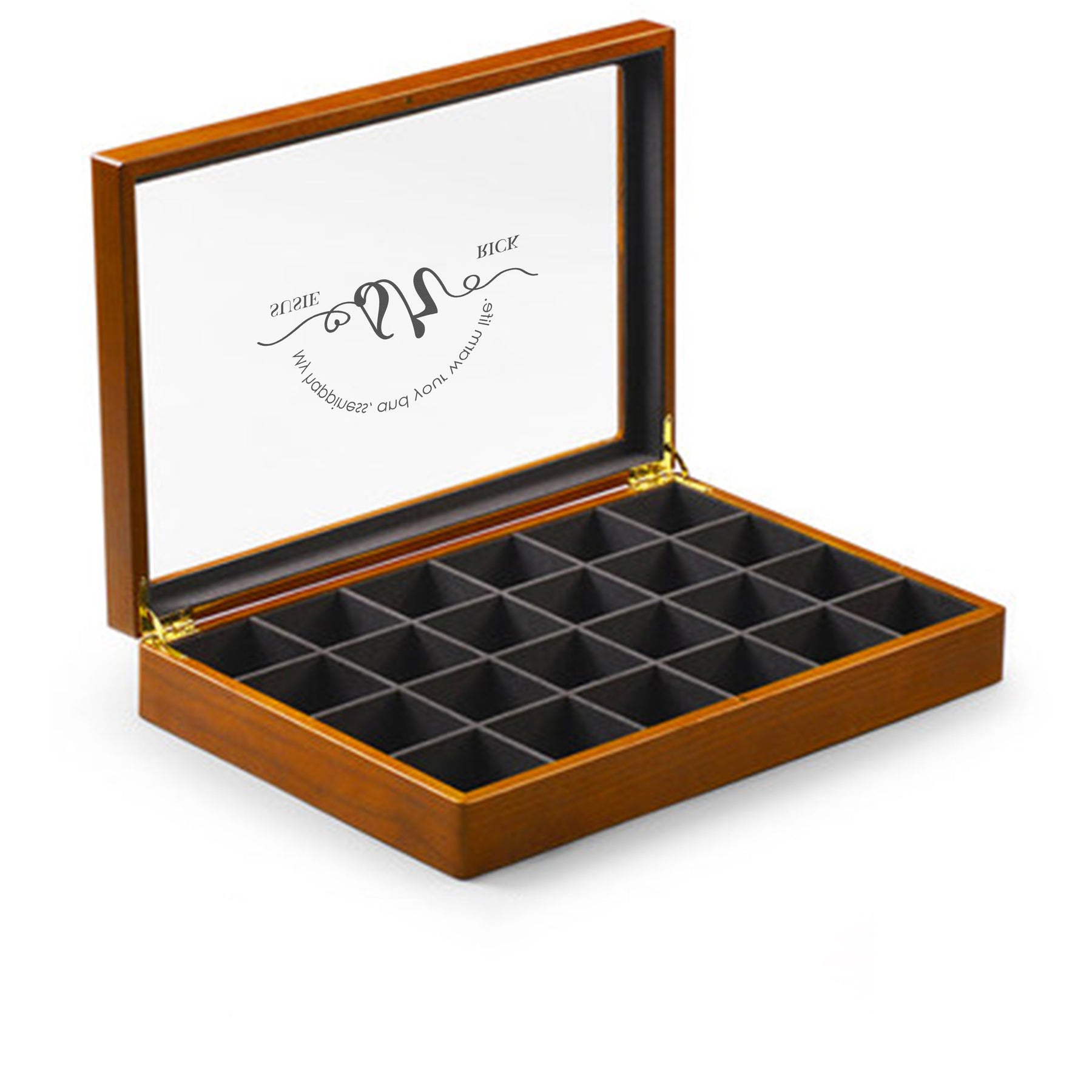 【家居系列】實木首飾盒高檔首飾珠寶 客製化logo陳列盒