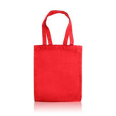 Red Canvas Tote Bag