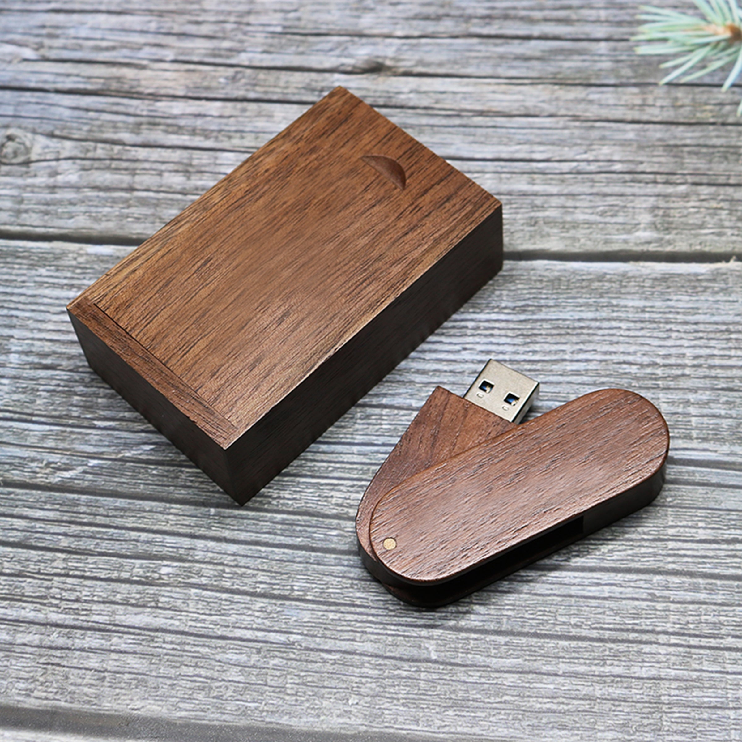 Custom lettering wooden promotional USB | 16GB定制公司LOGO刻字環保木質宣傳禮品客製BG17-4