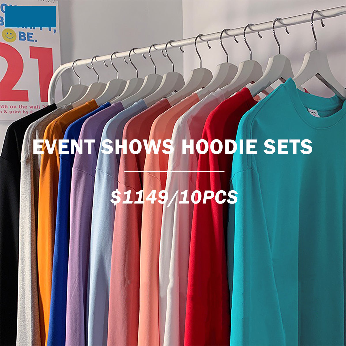 【Event Gifts】Hoodie&Sweater Customization Hoodie&Sweater printing logo x 10pcs | 帽衫10件套裝定制 衛衣訂製