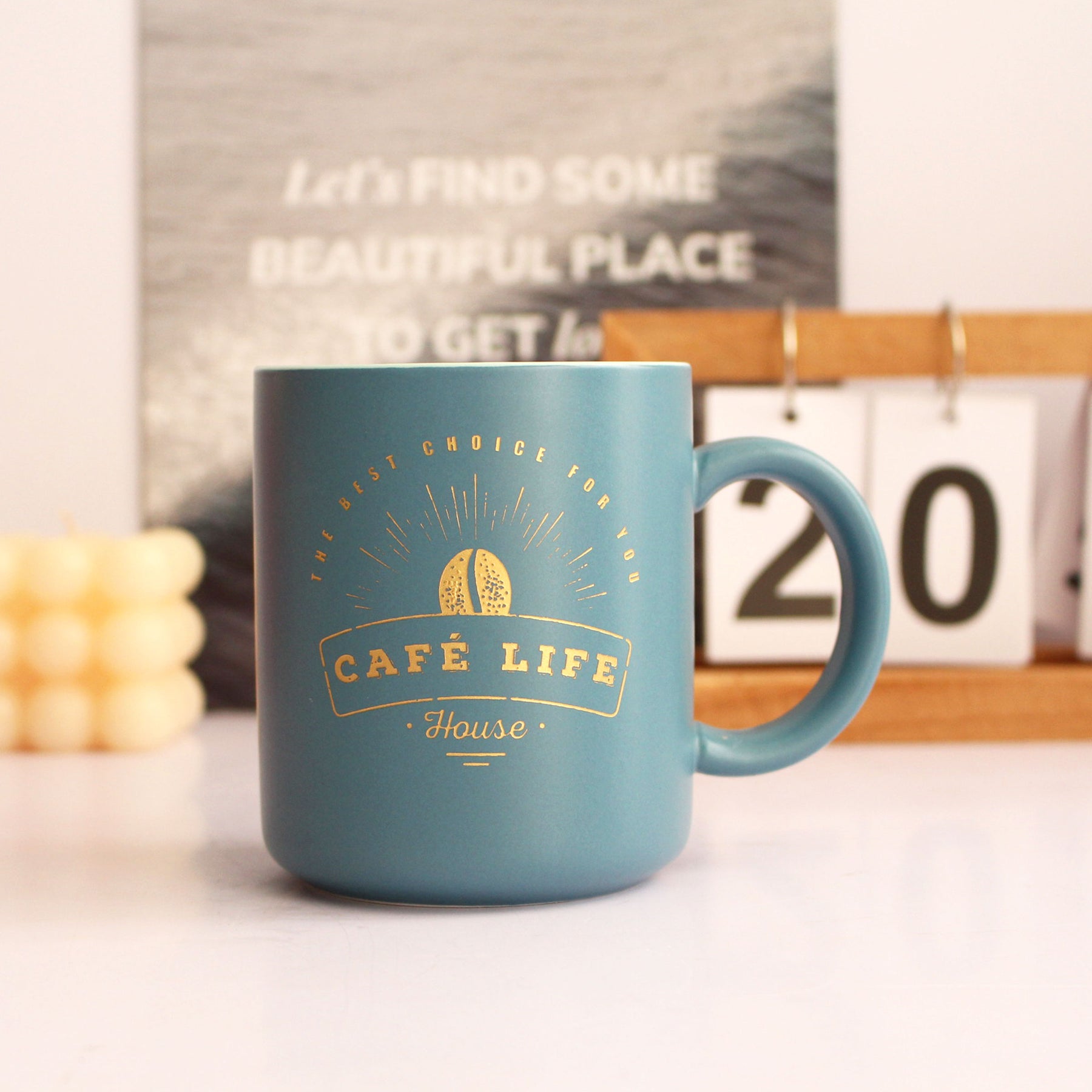 【Coffee Shop系列】陶瓷馬克杯 啞光咖啡杯 大容量杯子 咖啡店定制產品