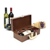 Wine Opener Set in Leather Box