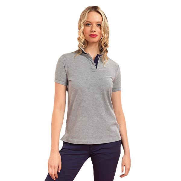 Women's Contrast Polo Shirt