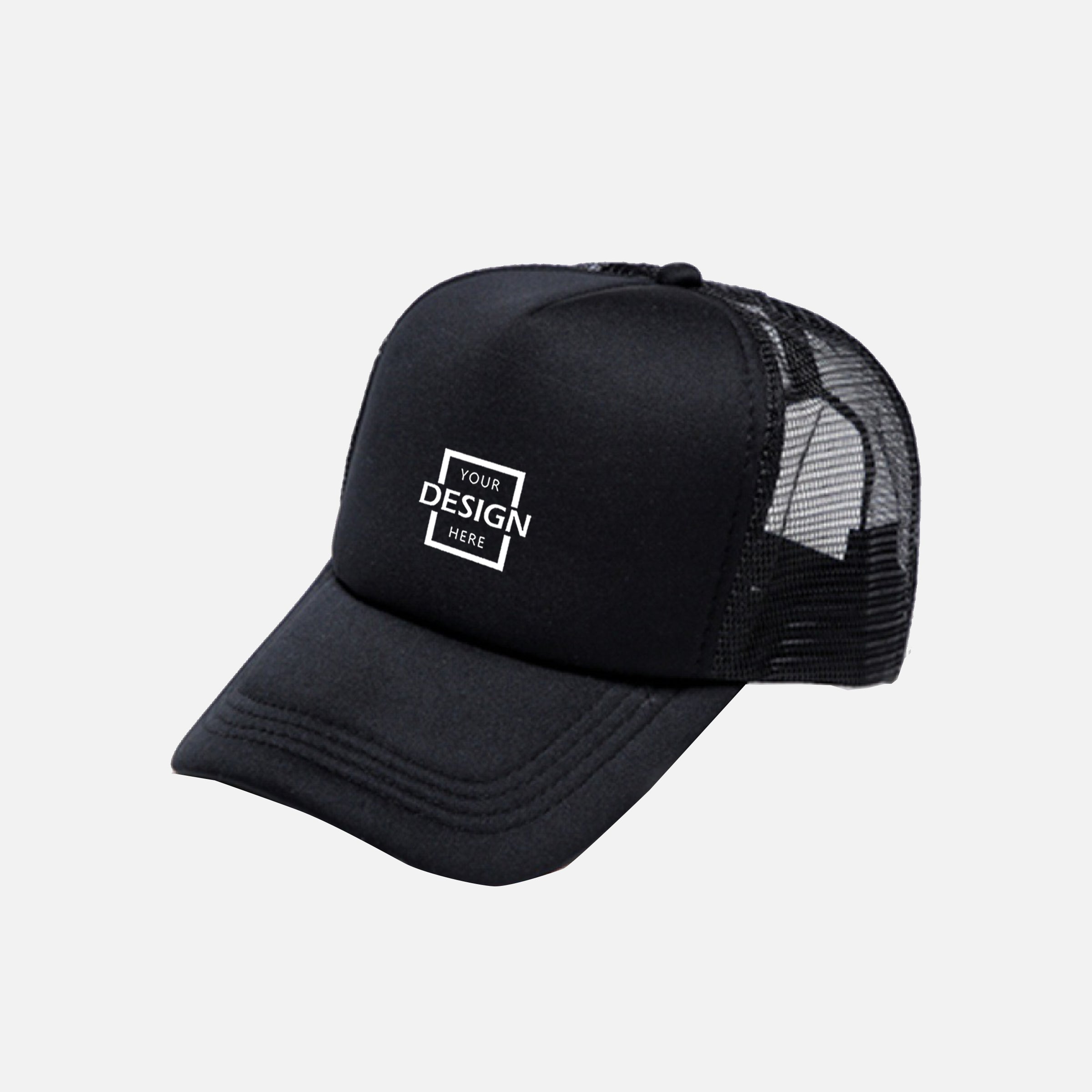 Summer Curved Brim Thin Trucker Hat  | HK 帽 卡車帽BG37-16